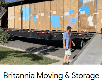 britannia moving & storage