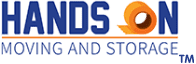 hands on moving and storage logo