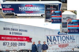 New National Van Lines Trailers
